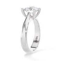 Anello Ama Donna in Oro bianco Diamante Lab Grown AMA-AN-1011-16-13-1